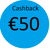 cashback €50